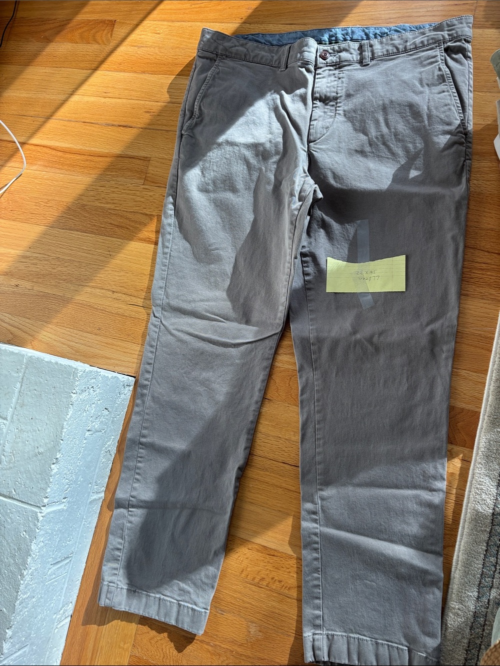 L.L. Bean Men's Gray Chinos